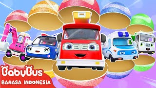 5 Telur Ajaib Bayi Panda | 🚗Lagu Kendaraan Anak-anak | Lagu Anak-anak | BabyBus Bahasa Indonesia
