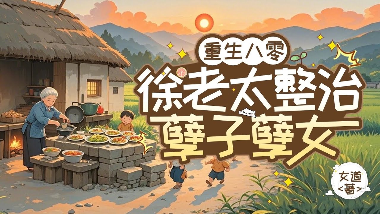 【重生八零：徐老太整治孽子孽女】完结；徐桂英为了五个子女操劳一生，拉扯脑瘫外孙女，退休后摆摊卖饺子补贴家用，结果被人打成重伤，还查出了癌症。 儿孙们吸了她一辈子的血， #古代言情#漫画