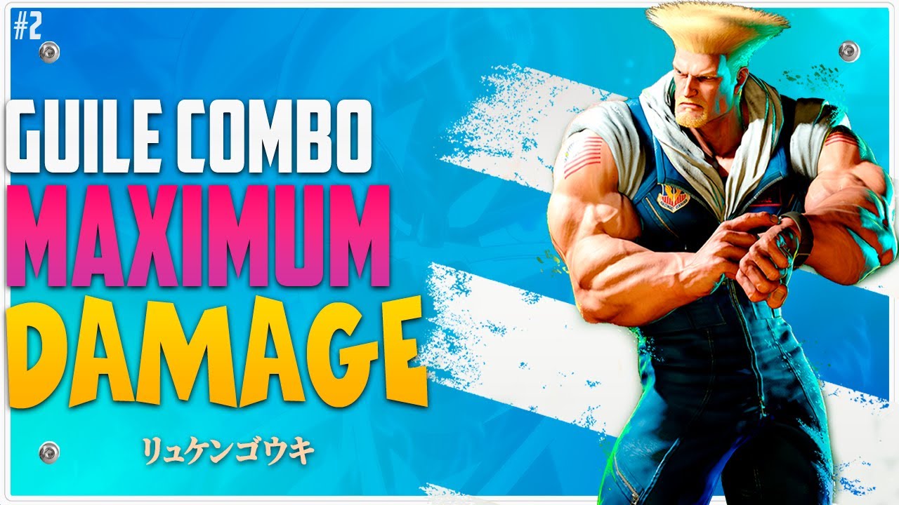 Street Fighter 6 Guile Combo Maximum Damage 6.762 em Português