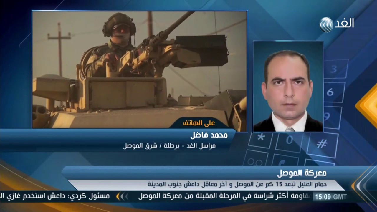 اشتباكات عنيفة بين القوات العراقية وعناصر داعش في حي صدام شرق الموصل