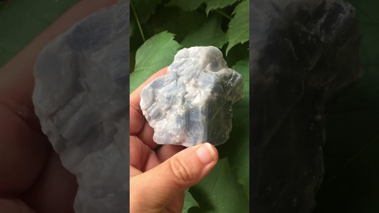Blue Calcite Crystal Blessing