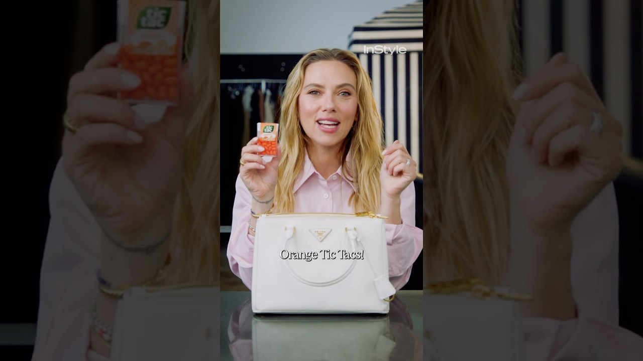 Why Scarlett Johansson Always Has Tic Tacs On Her