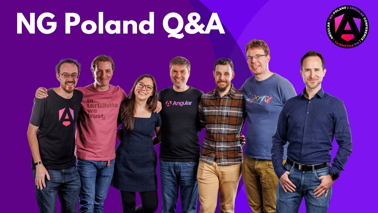 Сессия вопросов и ответов с командой Angular от Google - NG Poland