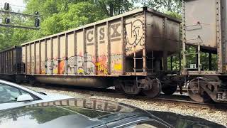 CSX Coal Freight Train | Woodstock MD 7/24/2026 