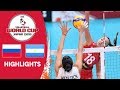 RUSSIA vs. ARGENTINA - Highlights | Women's Volleyball World Cup 2019