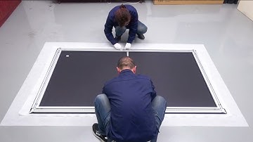 Hisense Laser TV 100 inch New Soft Fresnel Screen Installation Tutorial Guide 2022