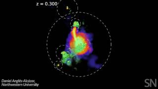 Galaxies trade gas | Science News screenshot 3