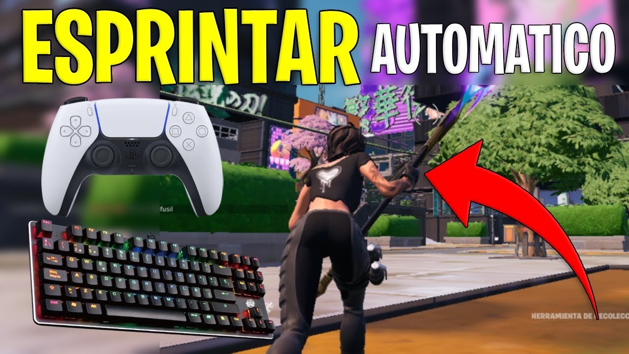 COMO CORRER EN FORTNITE TEMPORADA 2 capitulo 5 COMO ESPRINTAR EN PC