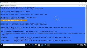 Repair Windows 10 with System File Checker (SFC)