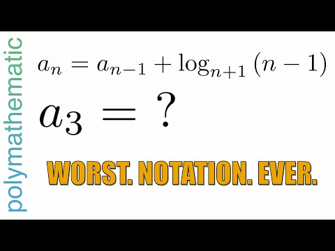 A Most Unfair Test Question: Combining Sequence Notation and Log Notation in the Same Problem