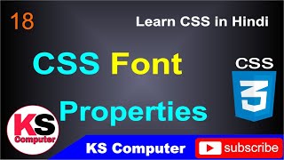 CSS Font Properties