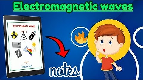 Electromagnetic waves |Class 12th| Physics chapter 8| Best NOTES | ‎@Edustudy_point