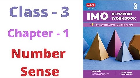 IMO National Mathematics Olympiad Class - 3 | C - 1 | Number Sense | Sample paper 2022- 23