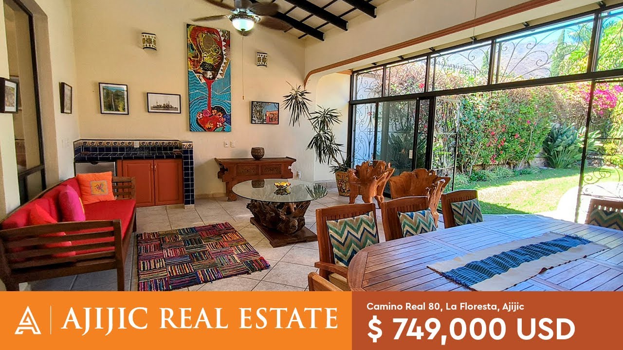 Camino Real 80, La Floresta, Ajijic - $ 749, 000 USD