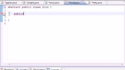 Java Programming Tutorial   58   Abstract and Concrete Classes | Java Tutorial