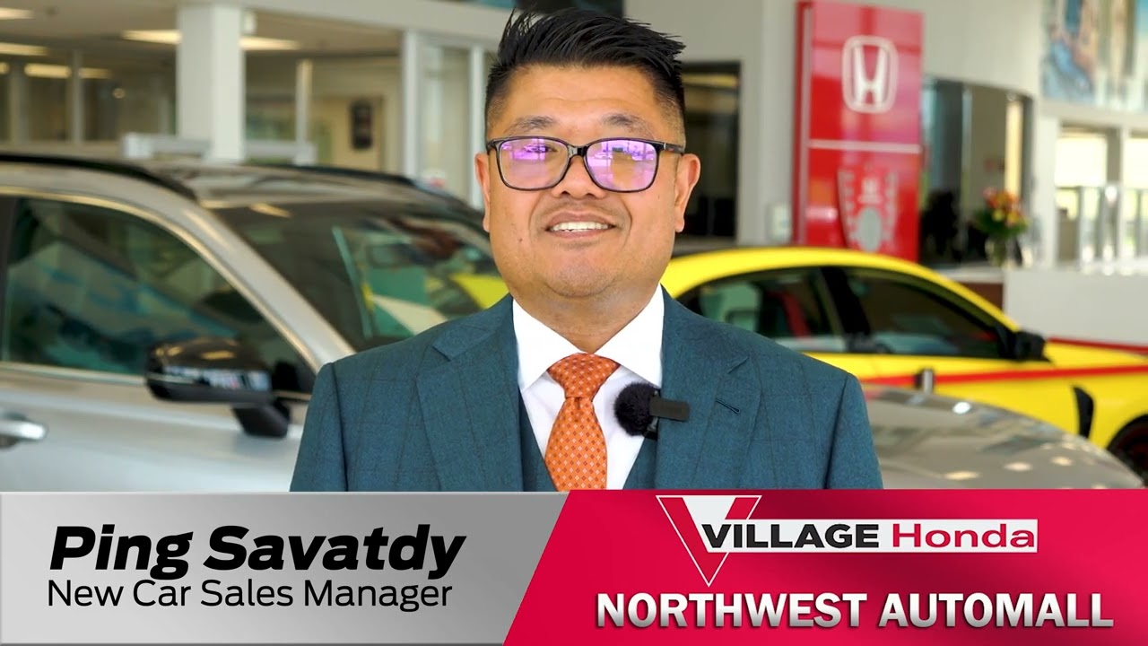 Meet Ping Savatdy New Car Sales Manager at Village Honda in Calgary, Alberta.