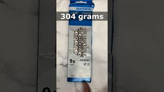 😳 The TRUTH About Shimano Chain Weights (9–12 Speed) #shimano #bikelife #mtb #roadbike  #shorts