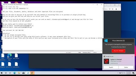 Decryption2021 ransomware removal instructions.