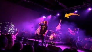 GUITAR THROW *GONE WRONG*
