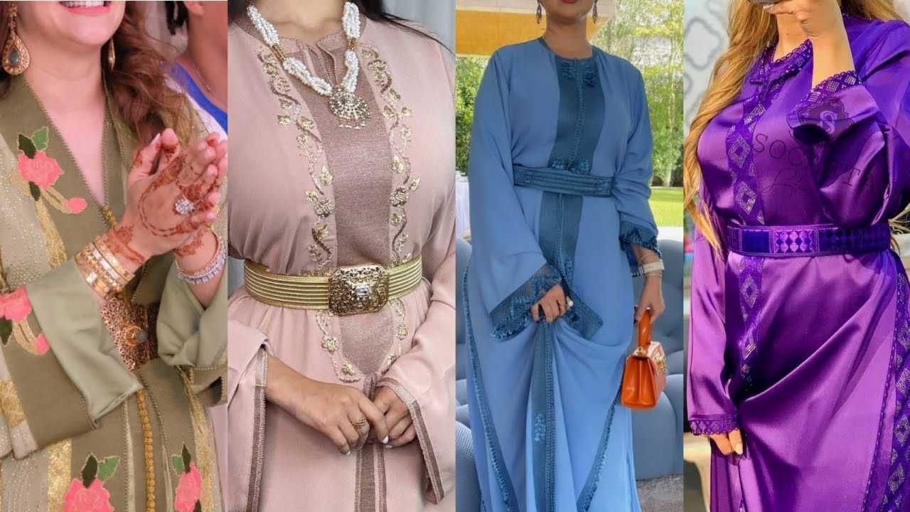 التميز الرقي والاناقة عنوانه التكشيطة المغربية🇲🇦 بخياطة الراندة💥موديلات فخمة ومميزة