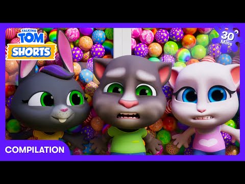 Talking Tom Shorts - Szalona Maszyna i Milion Piłek! 🔴 | Bajki dla dzieci | WildBrain Zoo Polski
