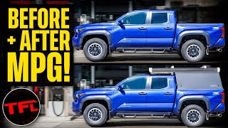 Camper vs No Camper: Did Our New Toyota Tacoma MPG Tank We Run the Denver 100 Test