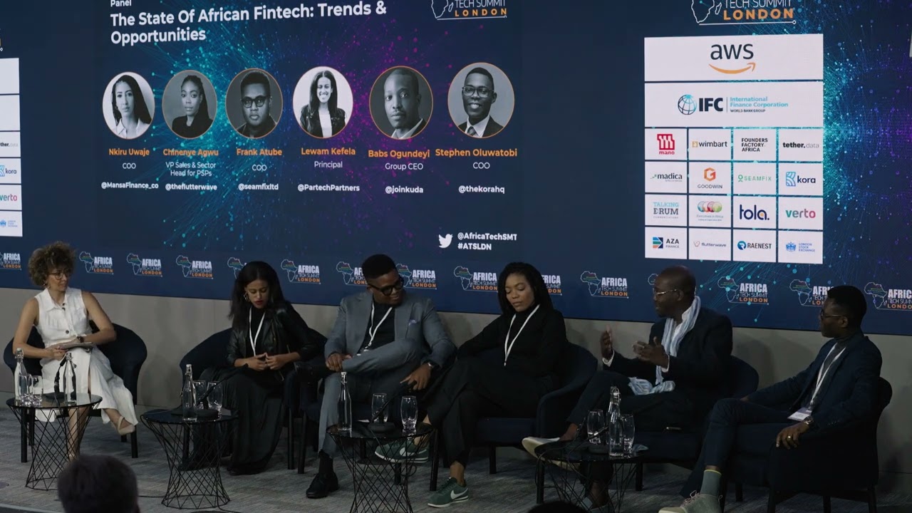 The State Of African Fintech Trends & Opportunities panel session at Africa Tech Summit London 2024