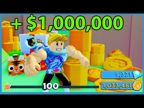 Becoming The Richest Player In Roblox Pet Simulator 2 Rare - denis youtube roblox growing up