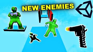 Making an Alien Enemy AI and Maps for Skyhop | #4 Unity Devlog