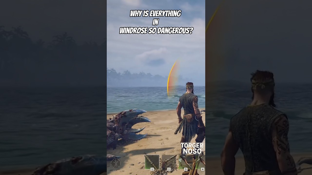 Everything in #windrose is trying to kill me #gaming #meme #funny #pirates #survival #clubnoso