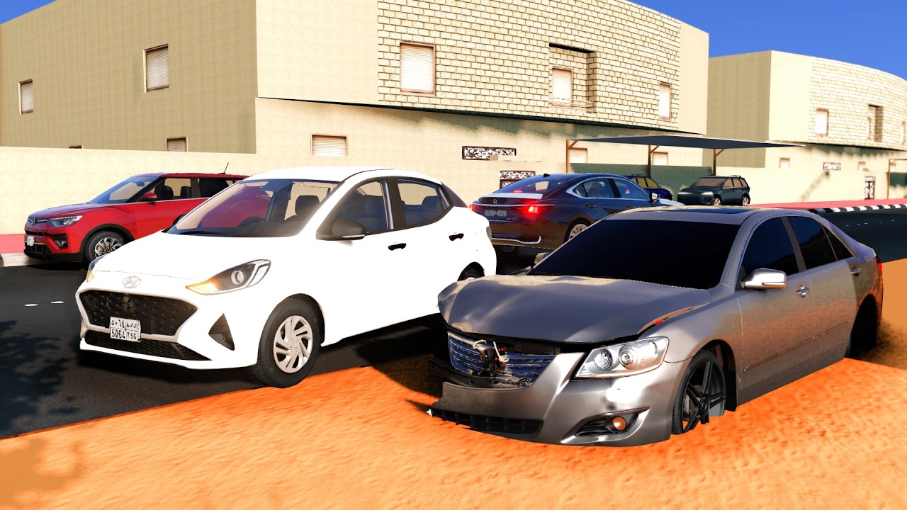 طفش من سيارته الصغيرة وقرر يجدد الاوريون المصدومة شوف كيف انتقم منهم 🔥💪 beamNG drive