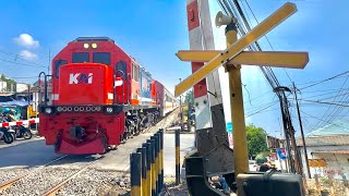 Pasar Larangan Railway Crossing in Sidoarjo, East Java