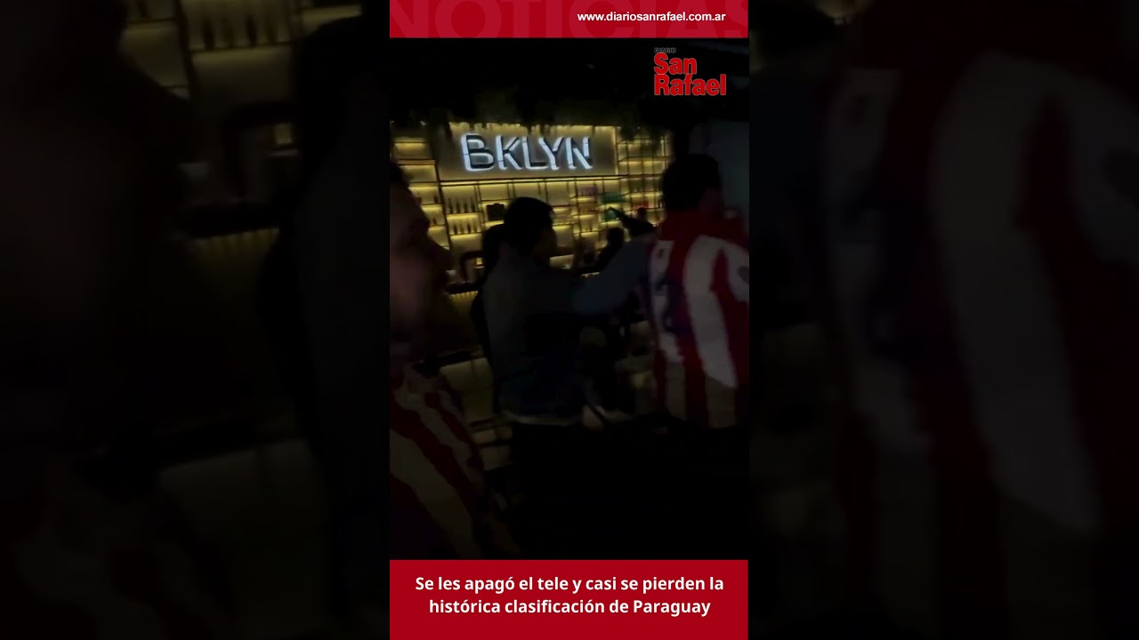 Se les apagó el tele y casi se pierden la histórica clasificación de Paraguay