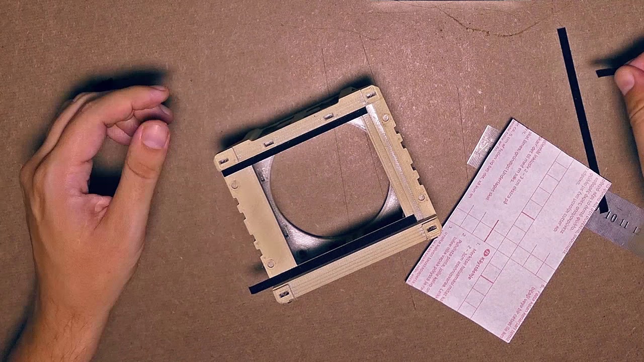 GOODMAN ZONE light seal adhesive tutorial for the Goodman Zone 3D