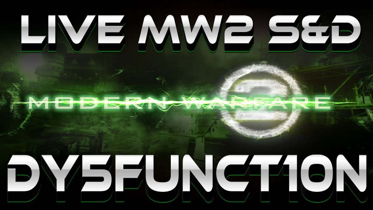 Live MW2 Search & Destroy w/ Dy5funct10n Part 1
