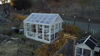 Old Windows Greenhouse Build