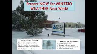 Shift to cold and snowy weather coming Sunday Night