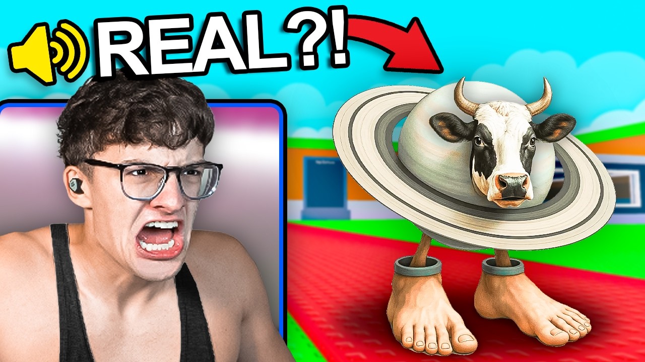 I Pretended To Be REALISTIC BRAINROT To Troll YouTuber!!