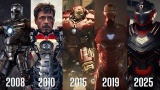Iron Man Suit Evolution 2008-2025 Every Suit-Up Scene In Chronological Order Iron Heart
