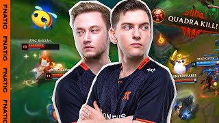 Rekkles denies Selfmade's PENTAKILL! | LEC 2020 Spring Highlights - FNC vs MAD