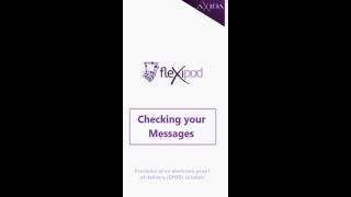 Flexipod Proof Of Delivery Application How To Check Messages