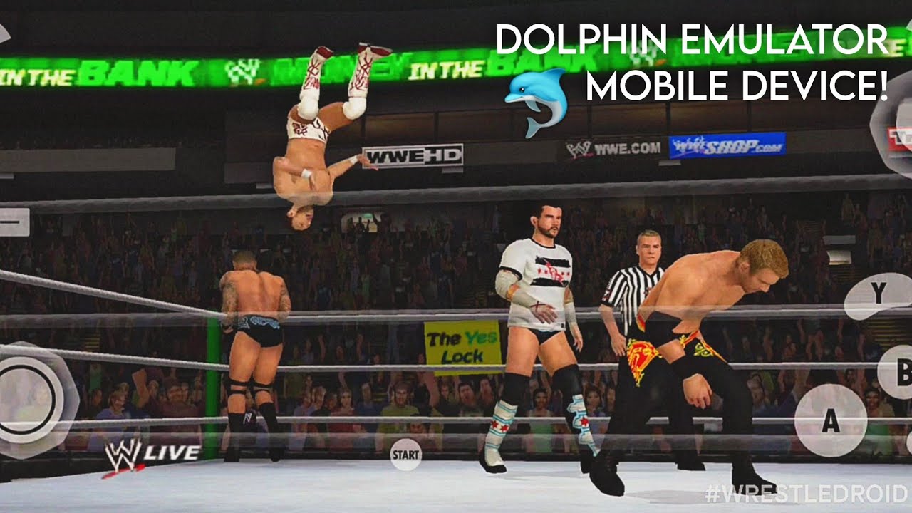 WWE '13 Wii - Android Gameplay [ Dolphin Emulator ]