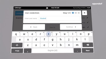 Centrifuge 5910 Ri – Introduction of User Management
