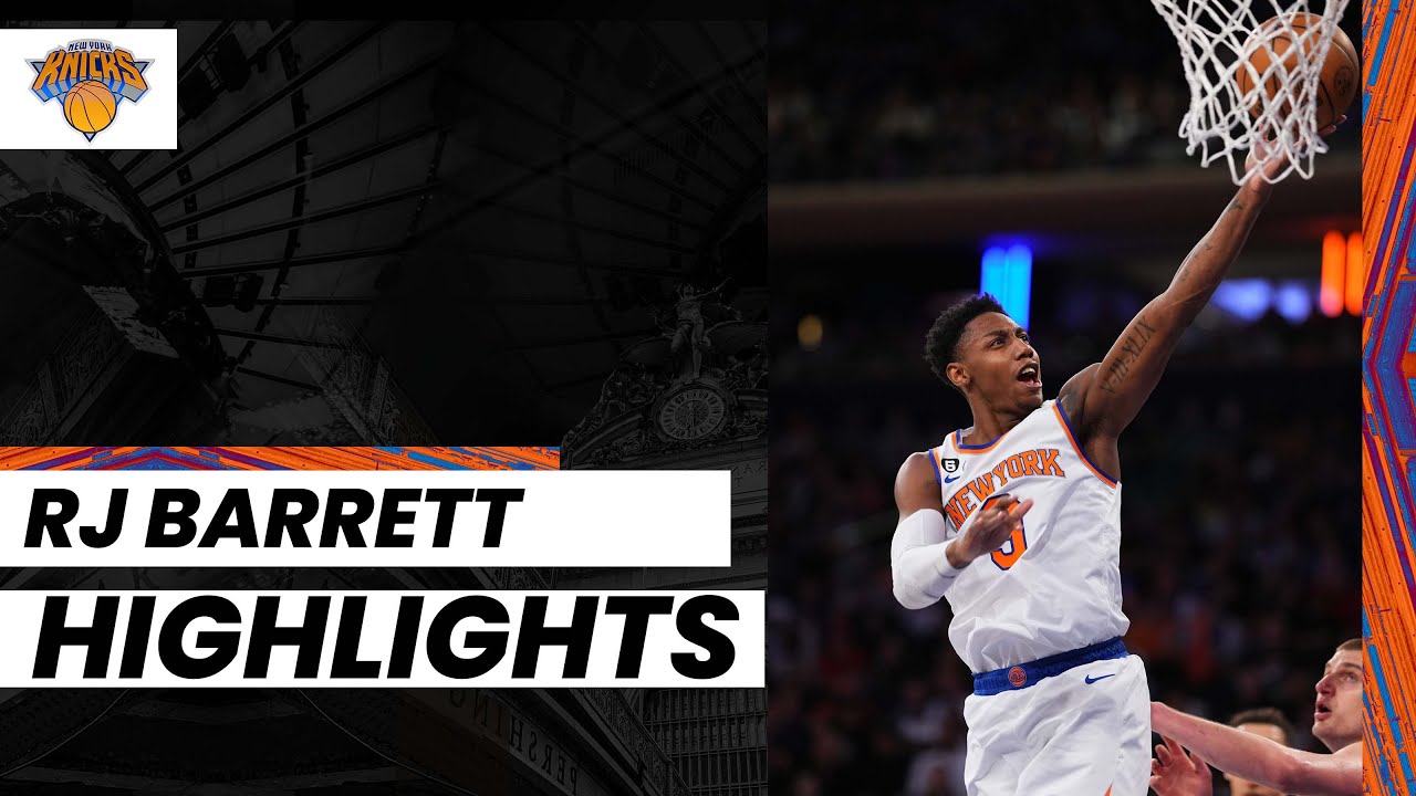 RJ Barrett WHEELS AND DEALS  NY Knicks VS. DENVER NUGGETS (Mar