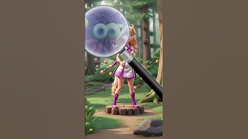 😈Magnifying glass sees everything - usual girl go for breakfast and then... 😅😅😅 #shorts  #shortvideo