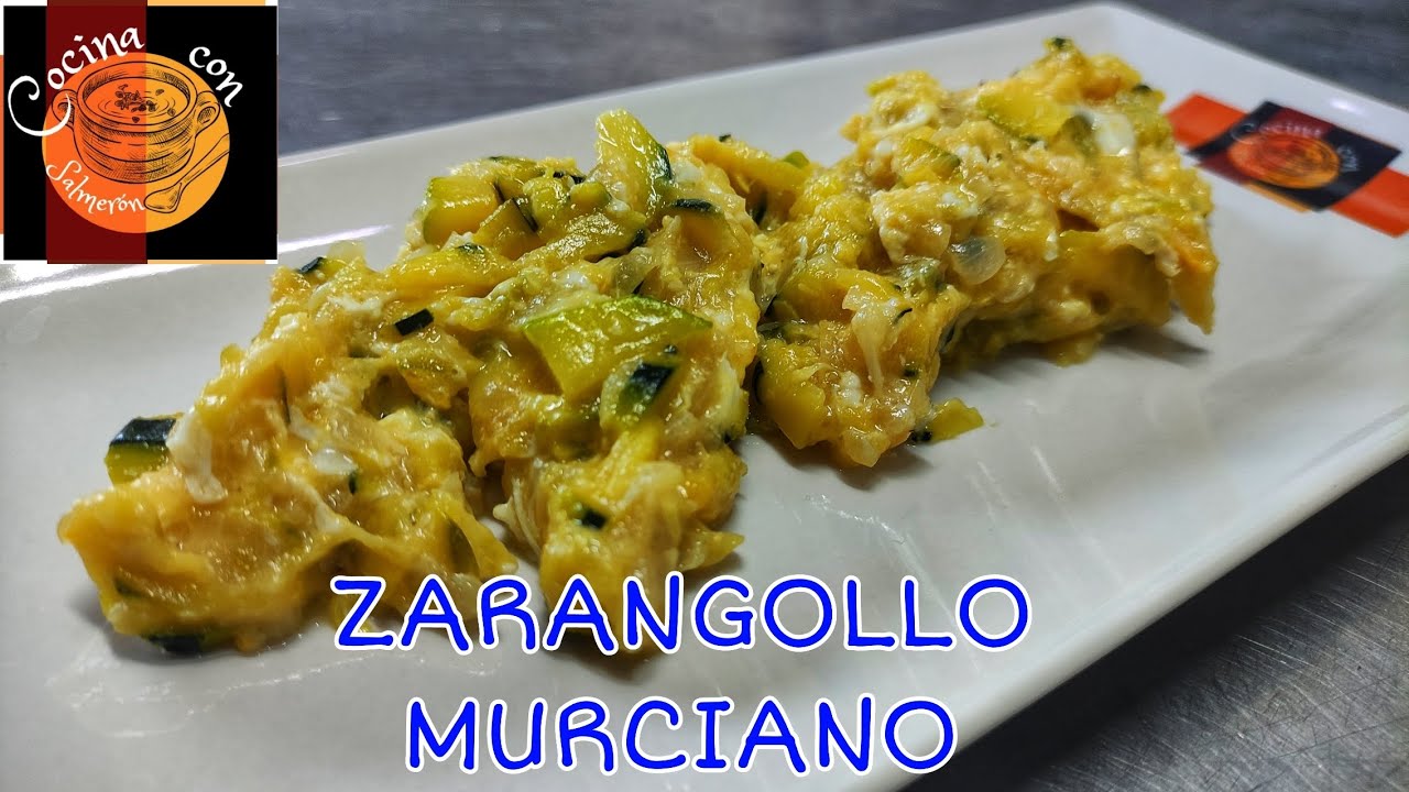 Zarangollo Murciano, tapa típica de Barracas y Feria
