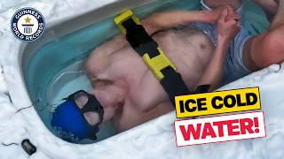 Ice Cold Performance Underwater Guinness World Records