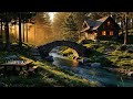 Escape to Nature: Waterfall and Forest Ambience for Deep Sleep and Peace