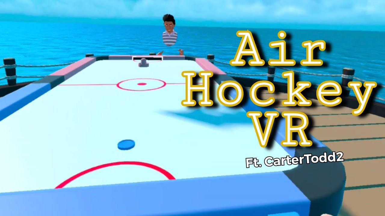 Air Hockey in VR!! App Lab day 3 Ft. CarterTodd2! YouTube