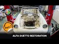 Alfa Romeo Duetto restoration: Unexpected Surprises! - Chapter 03